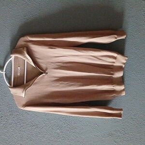 Coofandy Sweater Tan Small